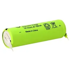 Gp 1.2 Volt 1800 Ma Düz Kafa Puntalı Şarjlı Aa Kalem Pil 180aah