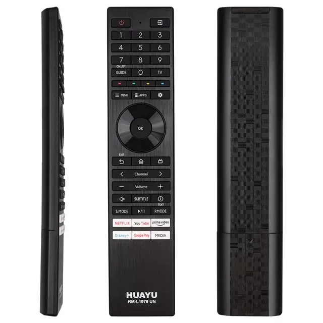 Rm-l1979 Toshıba Netflix Youtube Prime Video Google Play Dısney+ Tuş Lcd Led Tv Kumanda