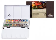 Rembrandt Profesyonel Tablet Suluboya Seti - Metal Kutu - 12 Renk