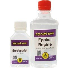 Epakem Epoksi Reçine + Sertleştirici - 200+100gr