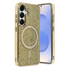 Joko Samsung Galaxy S24 Helen Magsafe Kapak - Gold