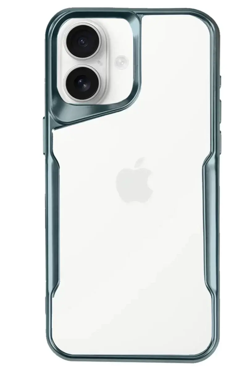 Newface İphone 16 Plus Kılıf Boyi Silikon Kapak - Turkuaz