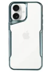 Newface İphone 16 Plus Kılıf Boyi Silikon Kapak - Turkuaz
