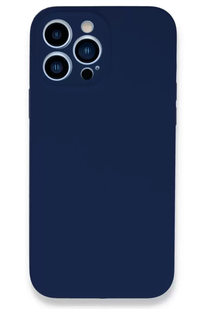 Newface İphone 13 Pro Kılıf Lansman Legant Silikon - Lacivert