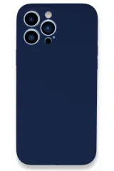 Newface İphone 13 Pro Kılıf Lansman Legant Silikon - Lacivert
