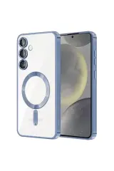 Newface Samsung Galaxy S23 Plus Kılıf Kross Magneticsafe Kapak - Sierra Blue