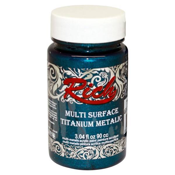 Multi Surface Titanium Metalik Boya 90 cc. N:2570 Antik Turkuaz