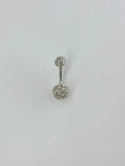 Disko Topu Göbek Piercing