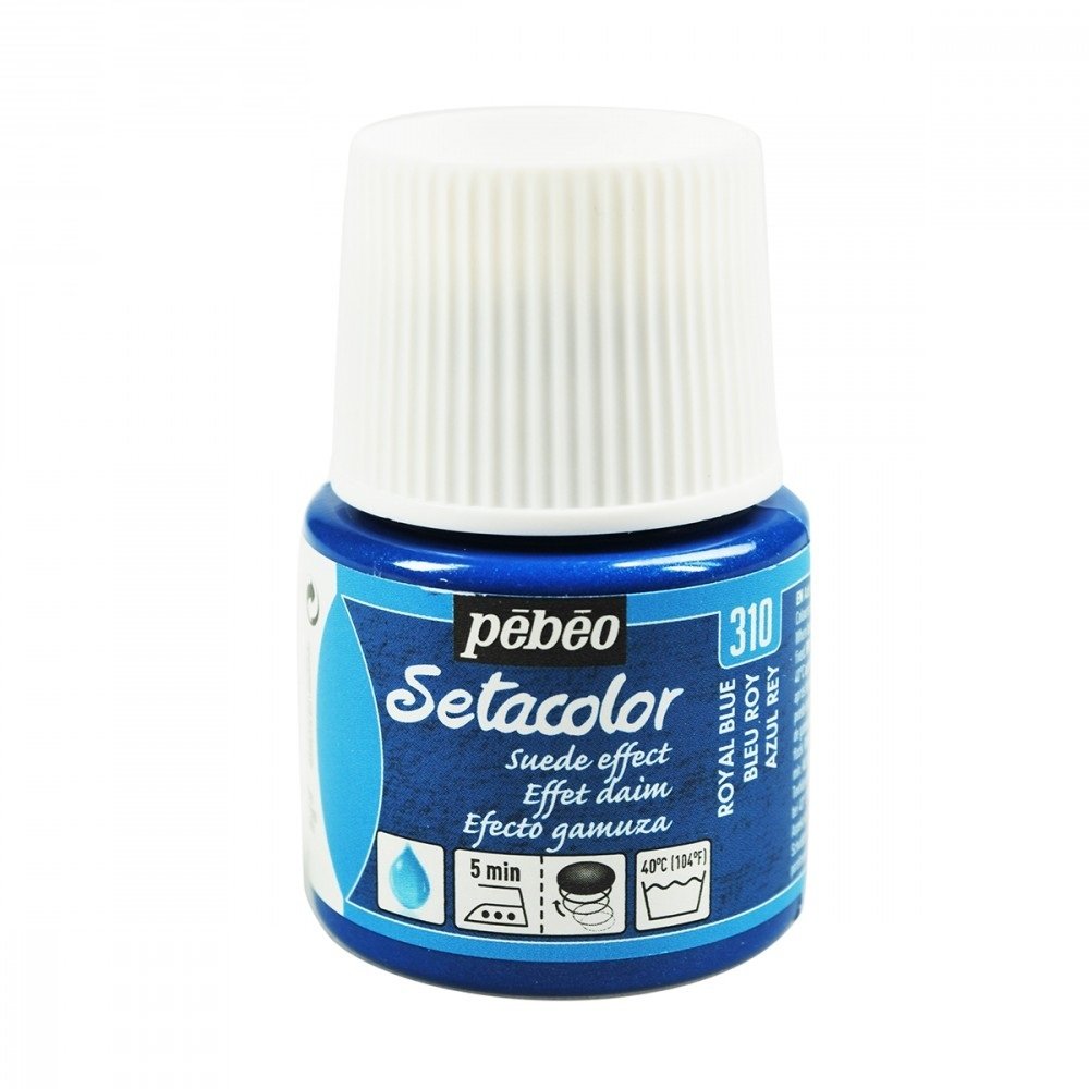 Setacolor Suede Effect Kumaş Boyası 45ml N:310 Royal Blue