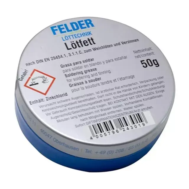 Lötfett Lehim Pastası Lötfett 50 Gr