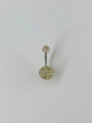 Disko Topu Göbek Piercing