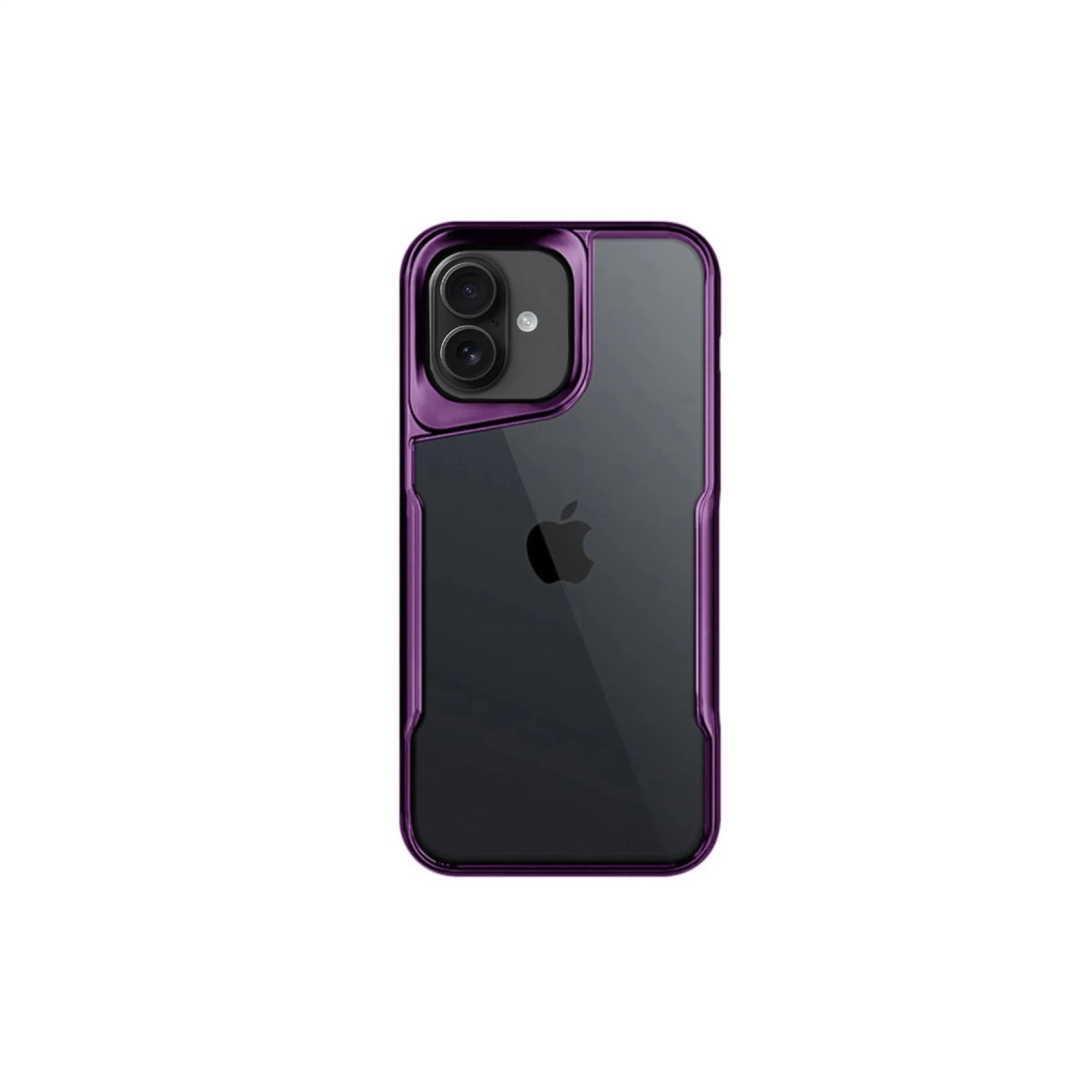 İphone 16 Kılıf Boyi Silikon Kapak - Derin Mor
