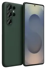 Newface Samsung Galaxy S26 Ultra First Silikon - Koyu Yeşil