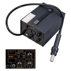 Class 852d+ Dijital Sıcak Hava Tabanca Üflemeli + Isı Ayarlı Havya Lehim İstasyonu