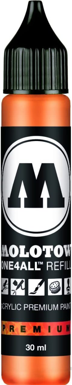 Refill 30ml - N:218 Fluorescent Orange