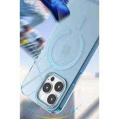 İphone 14 Pro Max Kılıf Troy Magsafe Kapak - Sarı