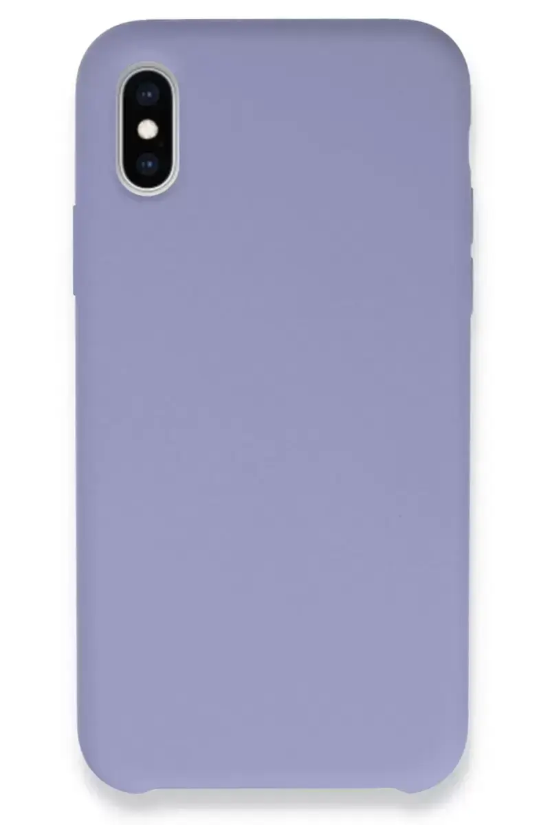 Newface İphone Xs Max Kılıf Lansman Legant Silikon - Lila