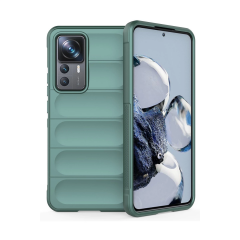 Xiaomi Mi 12t Pro Kılıf Optimum Silikon - Koyu Yeşil