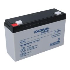 Yokohama Yh-612 6 Volt - 12 Amper Akü (150x50x94 Mm)