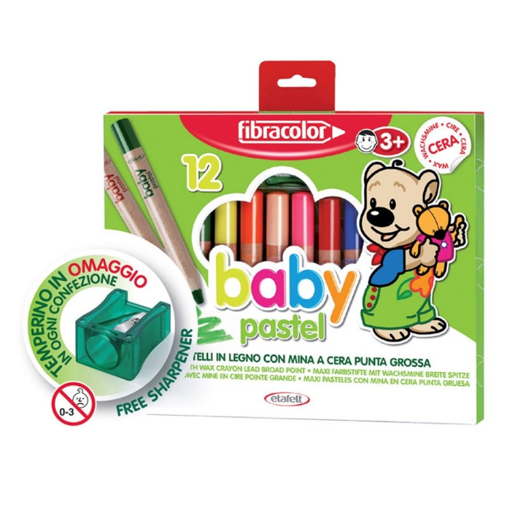 Baby Pastel Boya Kalemi 12 Renk