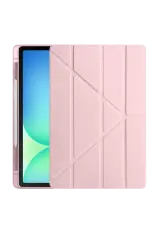 Newface İpad Pro 11 (2024) Kılıf Kalemlikli Hugo Tablet Kılıfı - Rose Gold