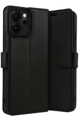 Newface Oppo Reno 14f Trend S Plus Kapaklı Kılıf - Siyah