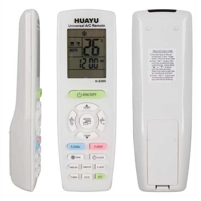 Huayu K-6300 Üniversal A/c Akıllı Klima Kumandası