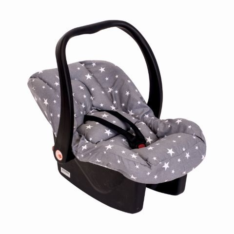 Sevi Bebe Bel Destekli Anakucağı Örtüsü - Gri Yıldız