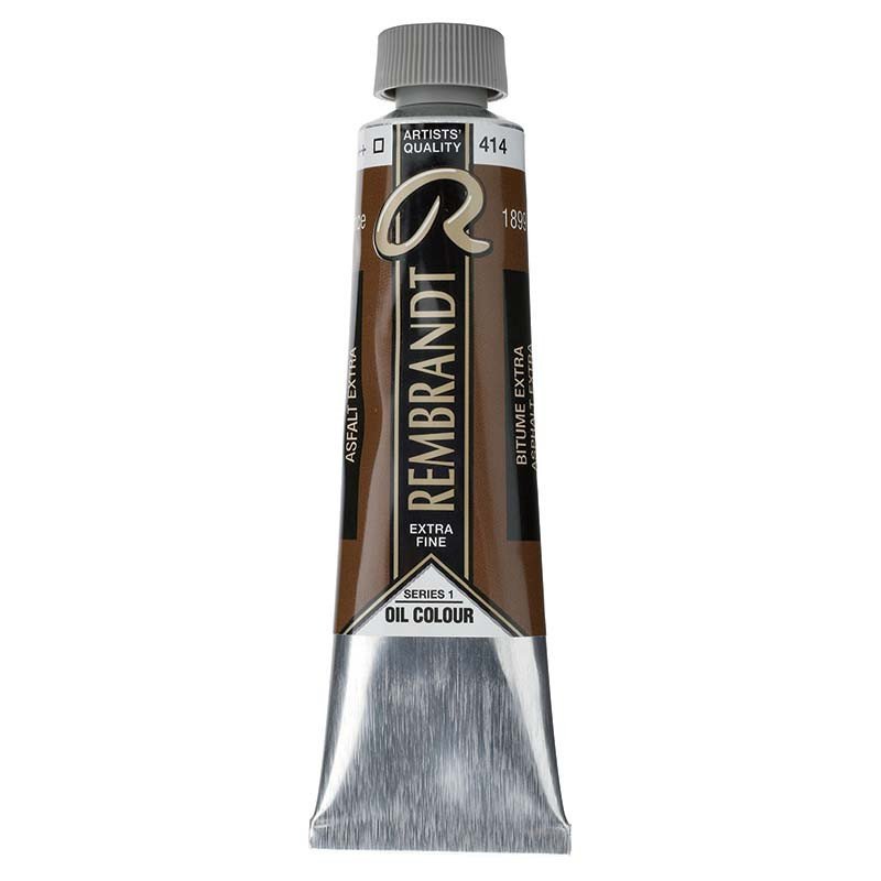 Rembrandt Yağlıboya - 40ml - Asphaltum Extra - S1 - N.414