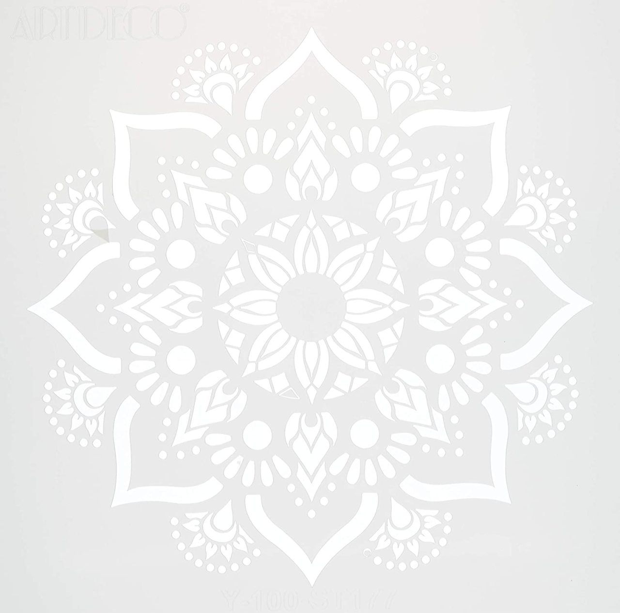 Stencil 30X30cm N:St-177 Mandala