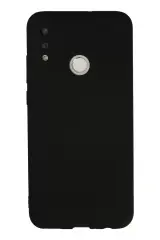 Newface Huawei P Smart 2019 Kılıf Nano İçi Kadife Silikon - Siyah