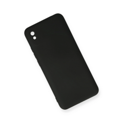 Xiaomi Redmi 9a Kılıf Nano İçi Kadife Silikon - Siyah