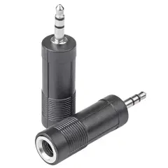 3,5 Mm Stereo Erkek - 6,3 Mm Stereo Dişi
