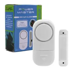 Powermaster Pm-17795 Mini Manyetik Pencere Ve Kapı Güvenlik Alarmı