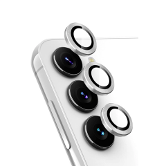 Samsung Galaxy A25 5g Valdez Metal Kamera Lens - Gümüş