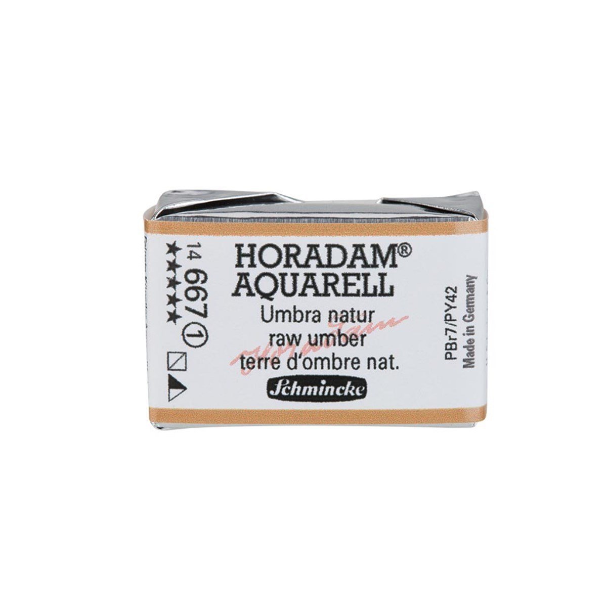 Horadam Artist Tam Boy Tablet Suluboya - Raw Umber - Seri 1