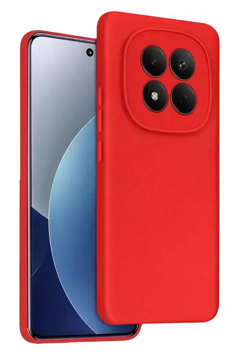 Newface Xiaomi Redmi Note 15 4g First Silikon - Kırmızı