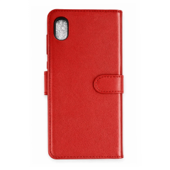 Tcl L7  Trend S Plus Kapaklı Kılıf - Kırmızı