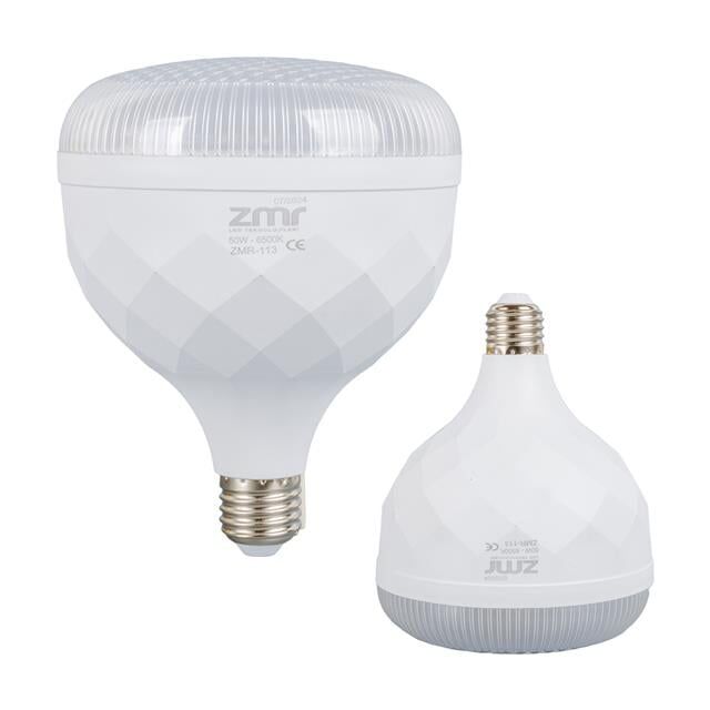 Zmr Zmr-113/b.65 50w Kristal Camlı T-bulb Beyaz Led Ampul E27 6500k (15x19mm)