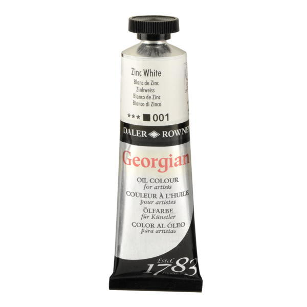 Georgian Yağlı Boya 38ml - N:001 Zinc White