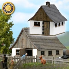 H0 Breeding Stable Model Ahır 1:87 N:1516