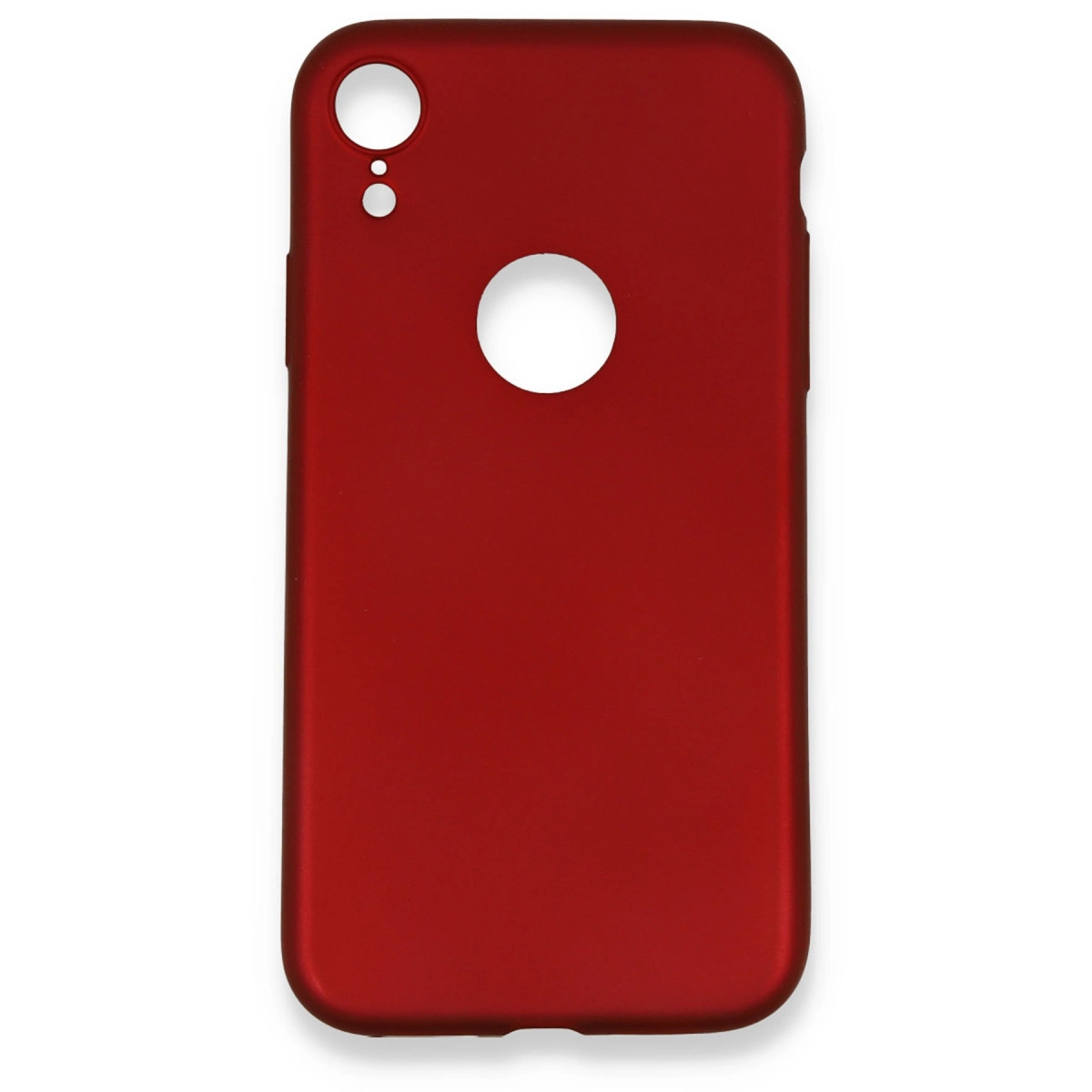 İphone Xr Kılıf First Silikon - Bordo
