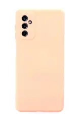 Newface Samsung Galaxy M52 5g Kılıf Nano İçi Kadife Silikon - Pudra