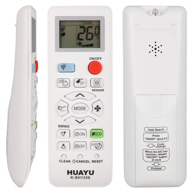 Huayu K-sh1336 Üniversal Sharp Akıllı Klima Kumandası