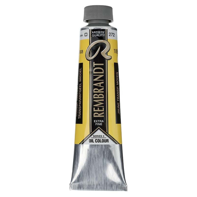 Rembrandt Yağlıboya - 40ml - Transparent Yellow Medium - S3 - N.272