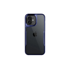 İphone 16 Plus Kılıf Boyi Silikon Kapak - Lacivert