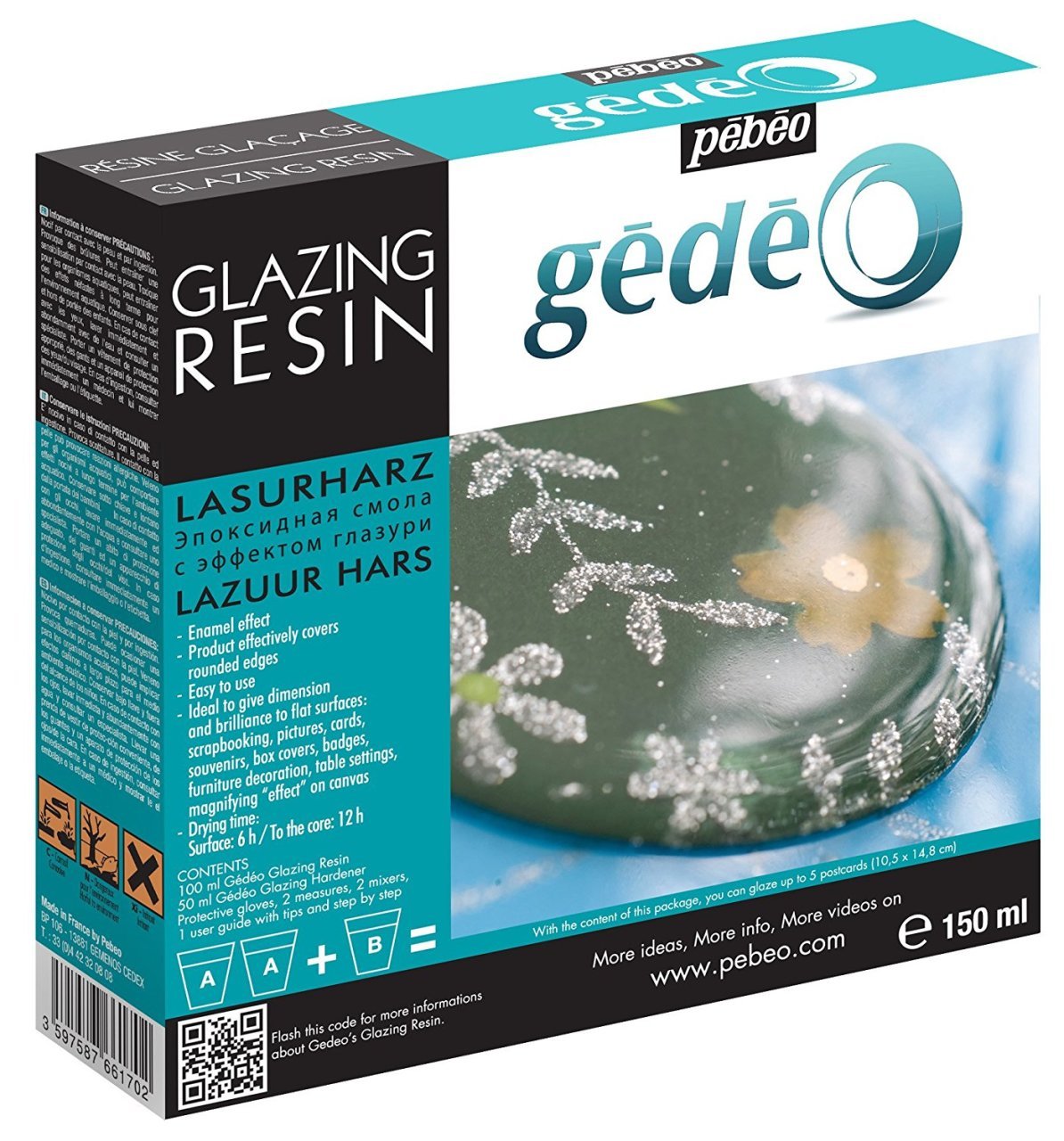 Glazing Resin, Sırlama Reçinesi (150 ml)