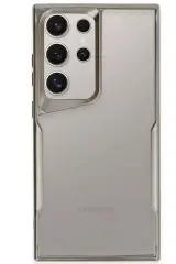 Newface Samsung Galaxy S25 Ultra Kılıf Boyi Silikon Kapak - Titan Gri
