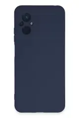 Newface Xiaomi Poco M5 Kılıf Nano İçi Kadife Silikon - Lacivert