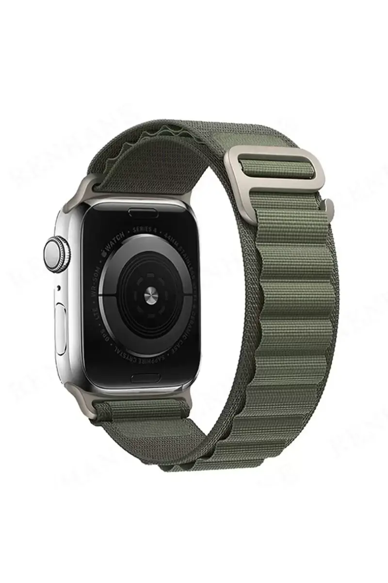 Newface Apple Watch 38mm Mountain Kordon - Yeşil